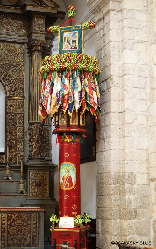 Cattedrale di San Nicola Gremio dei fabbri（鍛冶屋）の燭台