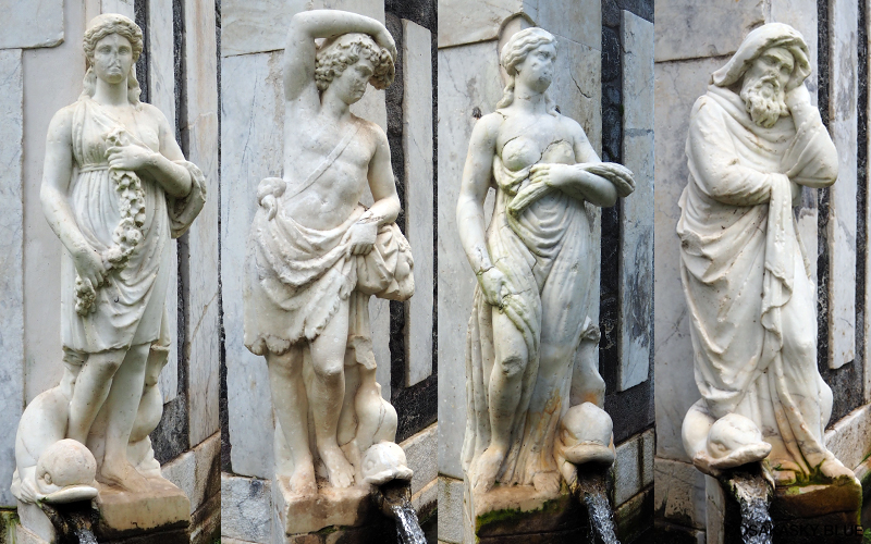 fontana di rosello 彫刻