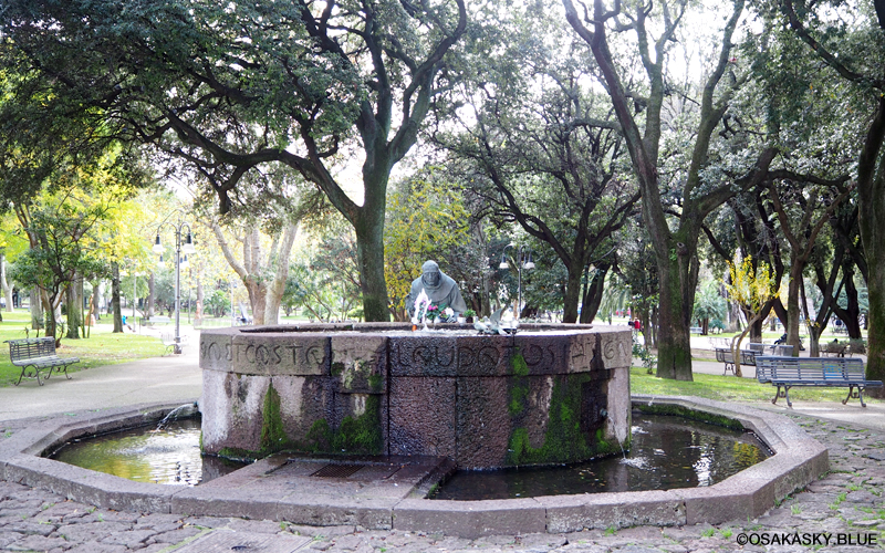 Public gardenのサン・フランチェスコの噴水